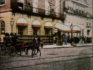 Outside the Cheers bar